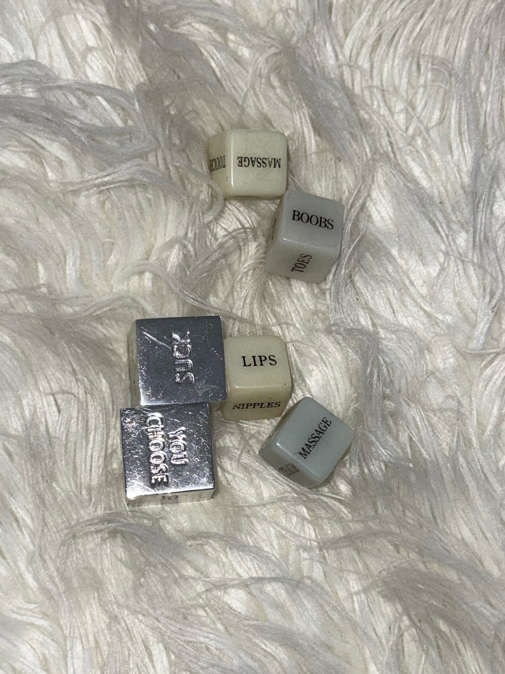 3 pairs of sex dice!